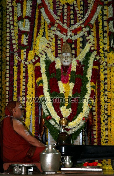 Aradhana Celebrations at Sringeri